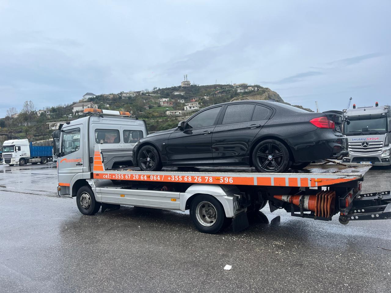 Real vehicle assistance case 3