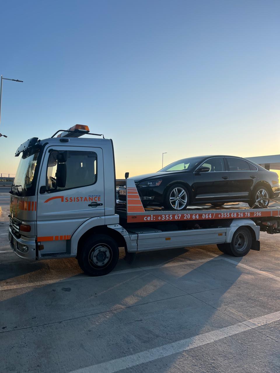 Real vehicle assistance case 4